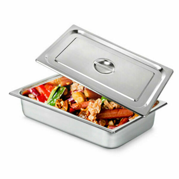 Set gastronádob 4xGN 1/1 100mm (s víkem) - Image 2