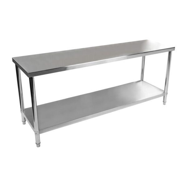 Nerezový pracovní stůl 200x60cm - Image 2