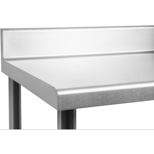 Nerezový pracovní stůl 200x60cm (s lemem) - Image 3
