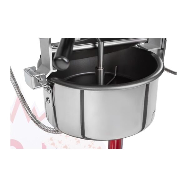 Stroj na popcorn s vozíkem 1600W (americký design) - Image 7