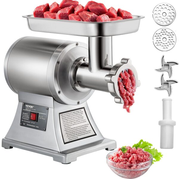 Mlýnek na maso 12 - 1100W 150kg/h / 5 x šajba / 2x nůž - Image 6