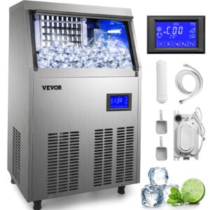 Vevor výrobník ledu LCD 55kg/24hod