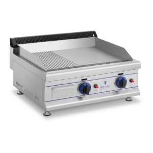 Kombinovaná plynová grilovací deska 65cm (20mbar)