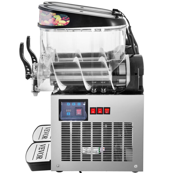 Vevor profesionální stroj na ledovou drť 2x12L - Image 3