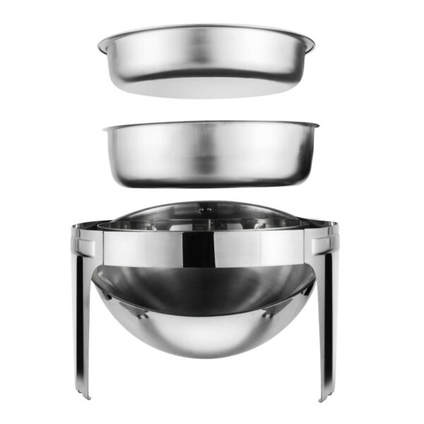Kruhový Chafing Roll-Top 6,8L - Image 4
