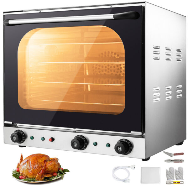 Vevor elektrická horkovzdušná kamna 2600W