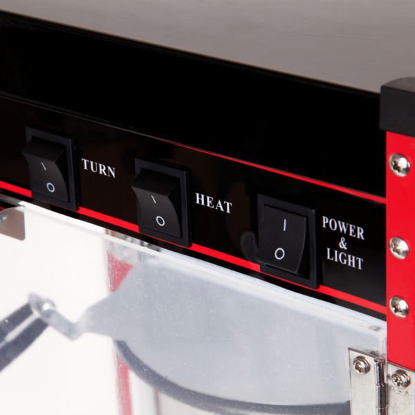 Stroj na popcorn 1370W (červený design) - Image 5