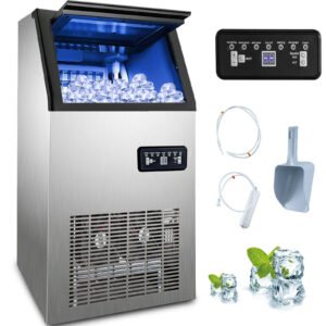 Vevor výrobník ledu LCD 60kg/24hod