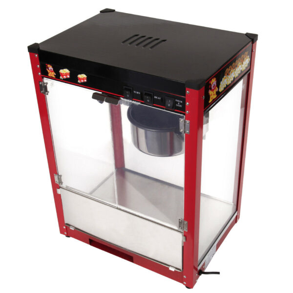 Stroj na popcorn 1370W (červený design) - Image 2