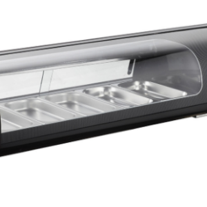 Sushi vitrína - 132 l / 5 x GN 1/2