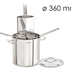 Hrnec na těstoviny - Ø 360 mm – (včetně 4 sít)