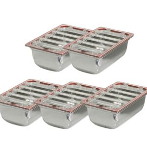 Set vakuových gastronádob 5xGN 1/1 150mm (s víkem)
