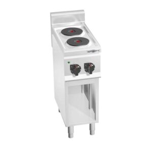 Elektrický sporák se 2 plotýnkami a stojanem 4kW