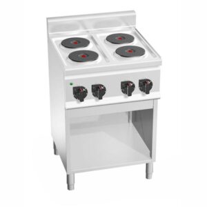 Elektrický sporák se 4 plotýnkami a stojanem 8kW