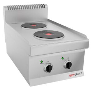 Elektrický sporák se 2 plotýnkami 4,6kW