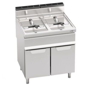 Plynová fritéza 2x20L se stojanem