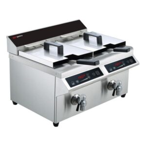 Indukční fritéza 2x 8L