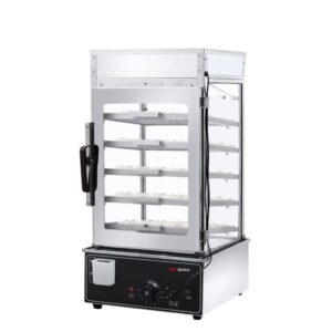 Udržovací nerezová parní vitrína 900W