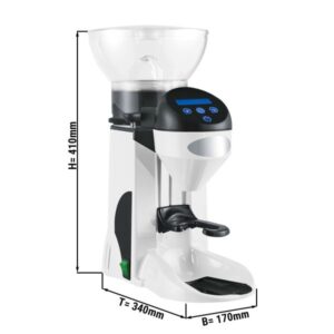 Mlýnek na kávu bílý - 1 kg - automatické dávkování