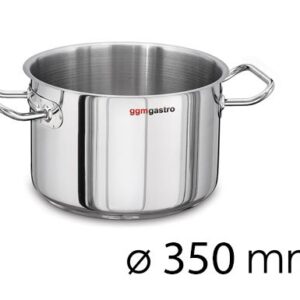 Vysoký kastrol (25L) - Ø 350 mm - výška: 225 mm