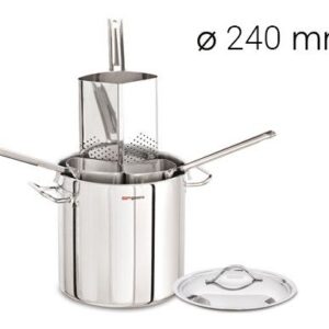Hrnec na těstoviny - Ø 240 mm – (včetně 3 sít)