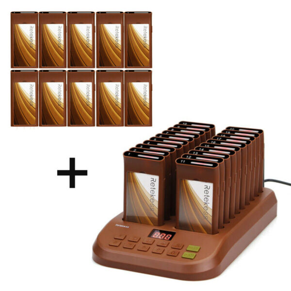 Pager systém / Přivolání zákazníka / 30 ks set - Image 4