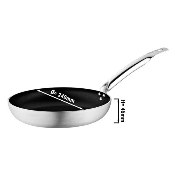 Pánev z hliníku - Ø 24 cm - vhodný pro indukci