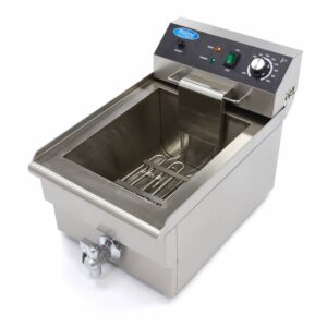 Maxima Elektrická fritéza s kohoutkem – 1 x 16 l | Maxima 09365010