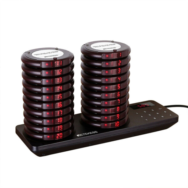 Pager systém / Přivolání zákazníka / 20 ks set