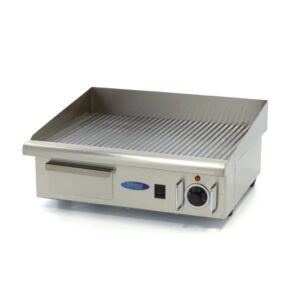 Elektrická grilovací deska – 55cm – 3kW – rýhovaná | MAXIMA 09300070