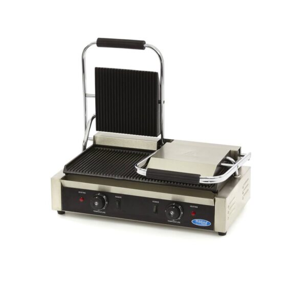Maxima kontaktní gril – 2x 1800W MCG BIG GR Vroubkovaný 09300435 - Image 4