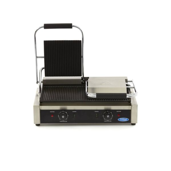 Maxima kontaktní gril – 2x 1800W MCG BIG GR Vroubkovaný 09300435 - Image 3