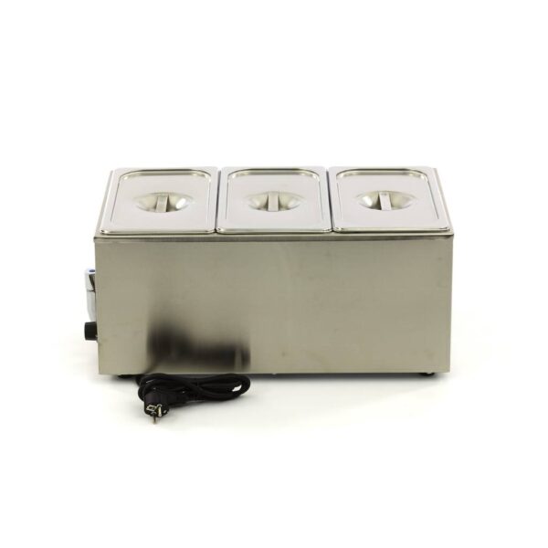Bain Marie s kohoutkem + 3 x 1/3 GN sada | Maxima 09300011 - Image 4