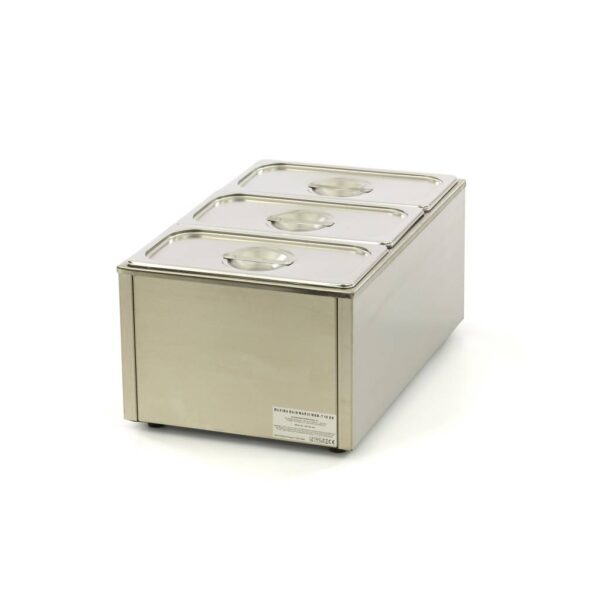 Bain Marie s kohoutkem + 3 x 1/3 GN sada | Maxima 09300011 - Image 3