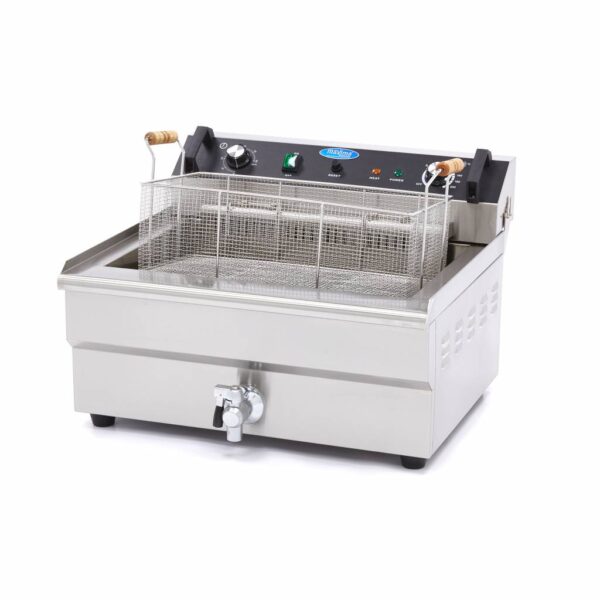 Maxima Elektrická fritéza s kohoutkem – 1 x 30 l | 09365021 - Image 6