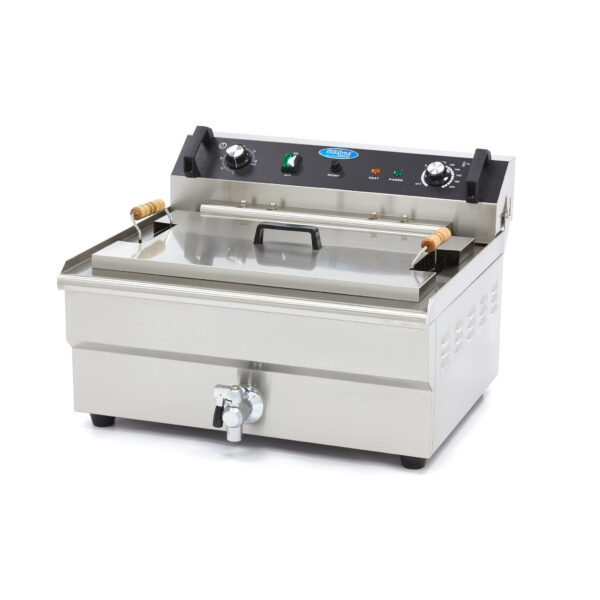 Maxima Elektrická fritéza s kohoutkem – 1 x 30 l | 09365021