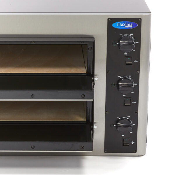 Maxima Deluxe Pizza kamna – 4 + 4 x 25 cm – 400 V | 09370010 - Image 4