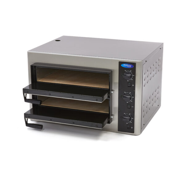 Maxima Deluxe Pizza kamna – 4 + 4 x 25 cm – 400 V | 09370010 - Image 3