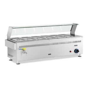 Bain Marie plyn - 3300 W 6 GN royal catering