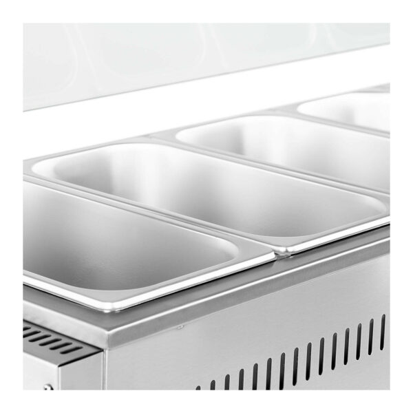 Bain Marie plyn - 3300 W 6 GN royal catering - Image 4