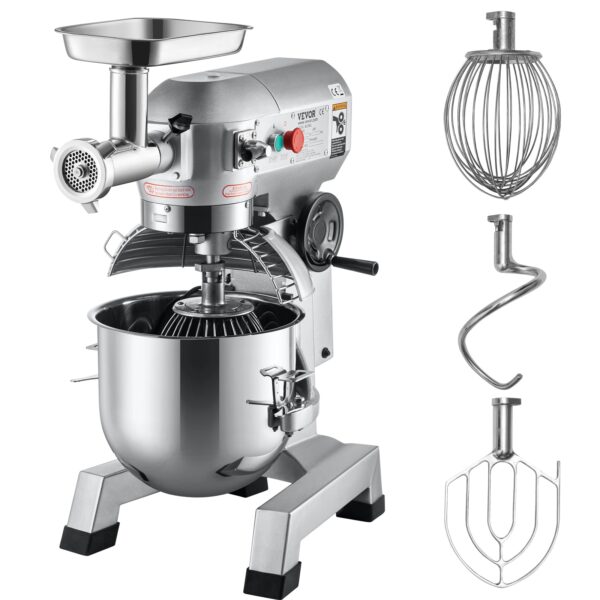 Planetární robot VEVOR 1100W + mlýnek na maso - Image 5