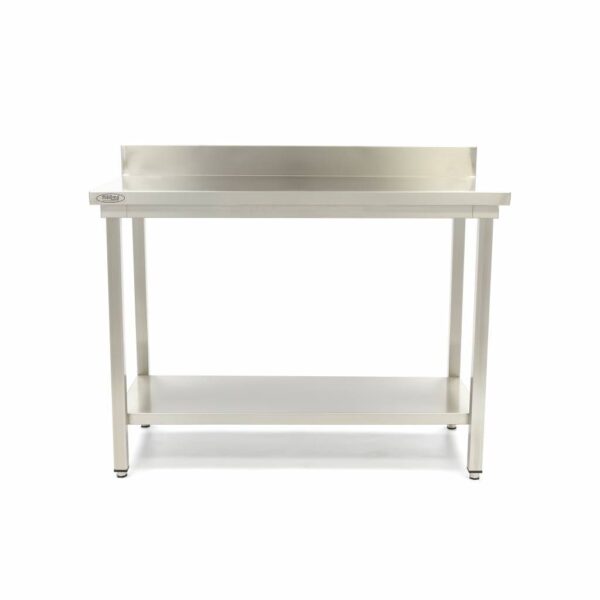 Pracovní nerezový stůl – 1000×600 mm s lemem Maxima 09300980 - Image 2
