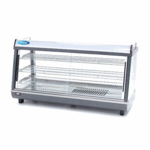Ohřevná vitrína Maxima z nerezavějící oceli 186l -09400795
