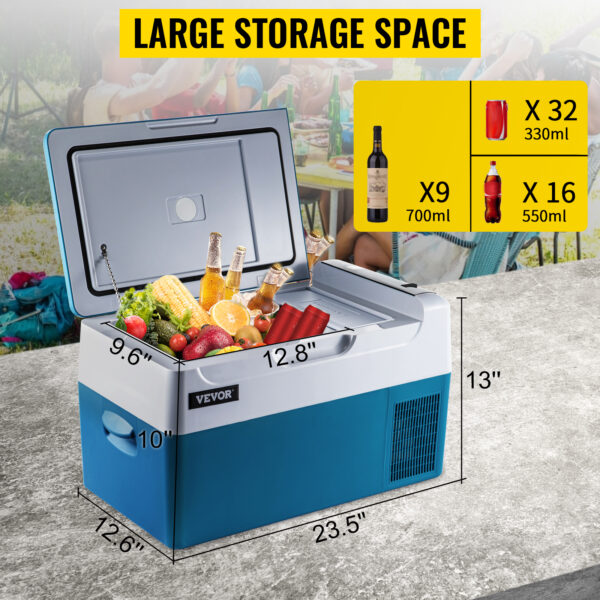 minipřenosný mrazící box s rychlochladícím kompresorem- mraznička 22l - Image 7