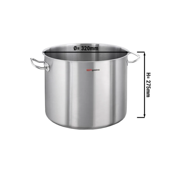 Hrnec na polévku 23L Ø 320 mm - výška 275 mm