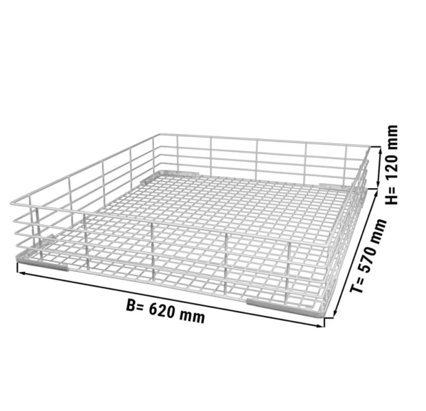 Myčka nádobí 6,75 kW - s vypouštěcím čerpadlem - s čerpadlem na čistící prostředek (dvojitá stěna) - Image 4