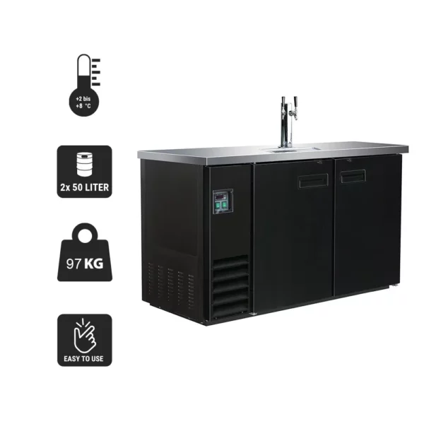 Chladič na pivo s kohoutkem - na 2 x 50 litrové sudy - Image 3