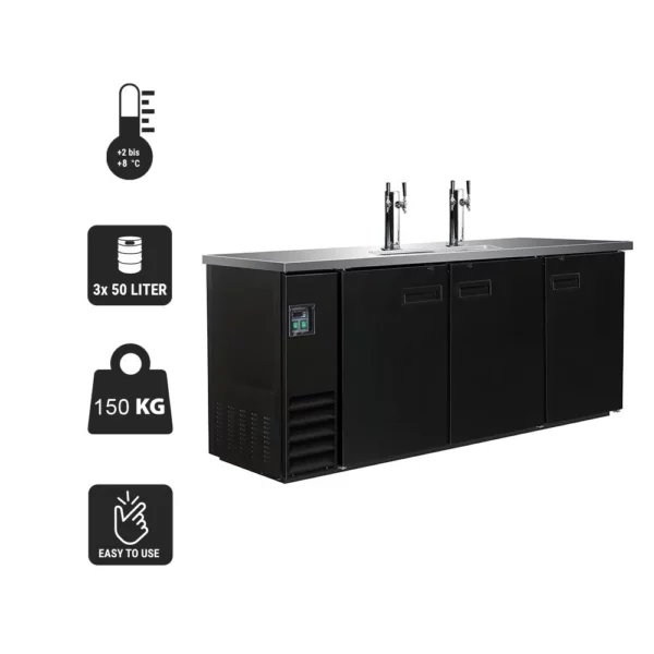 Chladič na pivo s kohoutkem - na 3 x 50 litrové sudy - Image 4