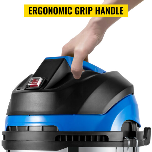 Průmyslový vysavač 25L 1200W pro mokré a suché vysávání - Image 4