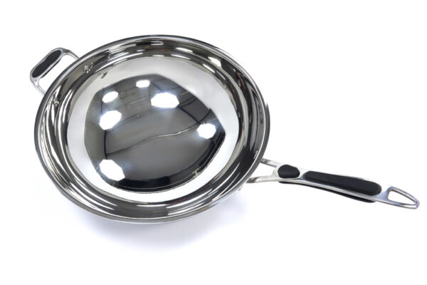 Nerezová WOK pánev - Ø360 mm | Maxima 09371060 - Image 2